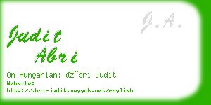 judit abri business card